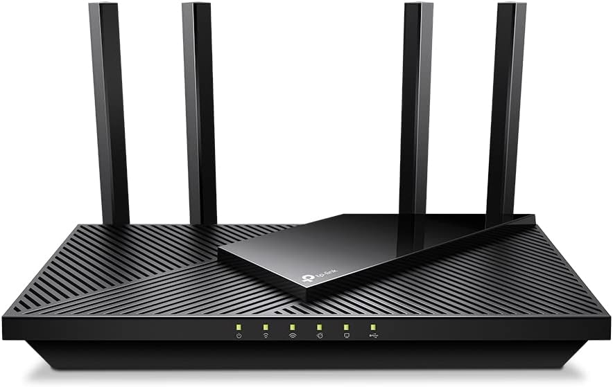 TP-Link AX3000 WiFi 6 Router (Archer AX55 Pro) - Multi Gigabit Wireless Internet,2 x 2.5 Gbps Ports,Dual Band,VPN Router,OFDMA,MU-MIMO,USB 3.0 Port,WPA3,Compatible with Alexa,(Pack of 10)
