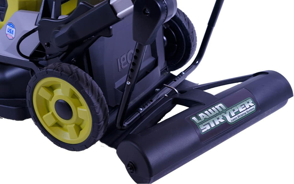 Lawn Stryper- Generation 3 Lawn Striping System/Stripe Your Lawn Like A Ballpark/ONLY Works with RYOBI and Kobalt Battery Powered 20'-21' Residential Walk-Behind Lawn Mowers
