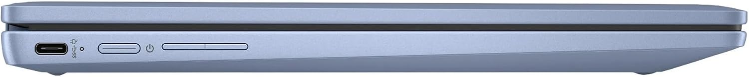 HP 2025 Convertible 2-in-1 Chromebook 14' Touch FHD Intel 4-Core up to 3.40GHz 4GB Ram 64GB Storage 4K Graphics Super-Fast WiFi Chrome OS Pen (Blue)
