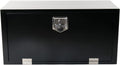 36'' Inch Steel Underbody Truck Tool Box & T-Handle Latch Heavy Duty For Trucks Trailers RV ATV Pickup Trucks Flatbeds Organization Storage Job Tool Chest -36'(L) x 18'(W) x 18'(H) Black