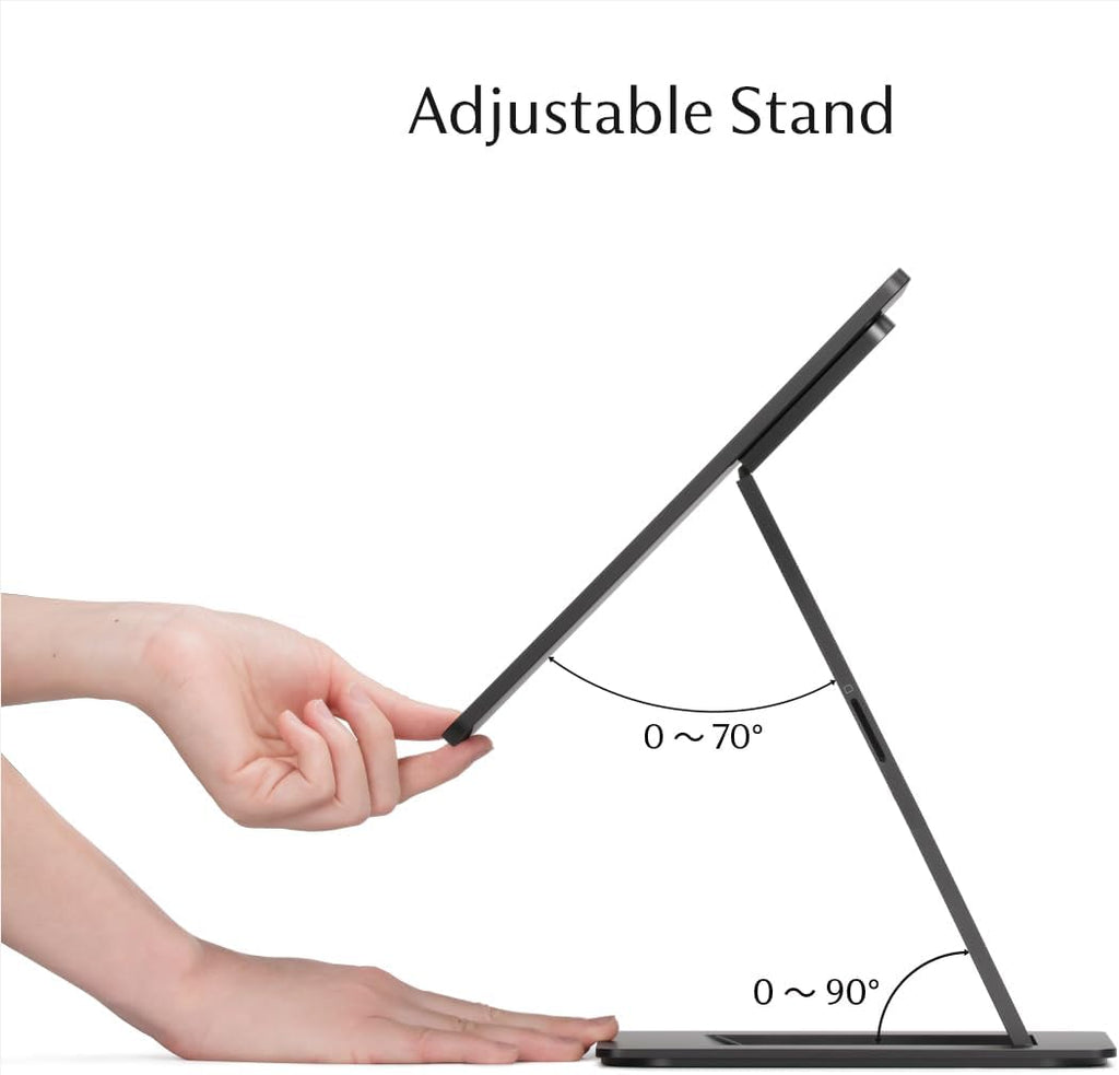 SOTSU FlipAction Elite 16' Portable Monitor | 4K | Super Compact | Pivot Rotate | 3840x2400 DCI P3 | 60Hz | 450 Nits | Full Metal CNC | Perfect Match for Mac and Windows (Space Black)