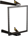 Tripp Lite 12U Wall Mount 2-Post Open Frame Rack, Pivoting/Hinged Network Equipment Rack, Switch Depth, 18' Deep (SRWO12US)