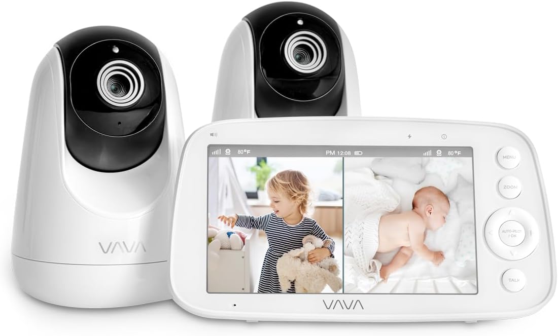 VAVA Baby Monitor With Split Screen