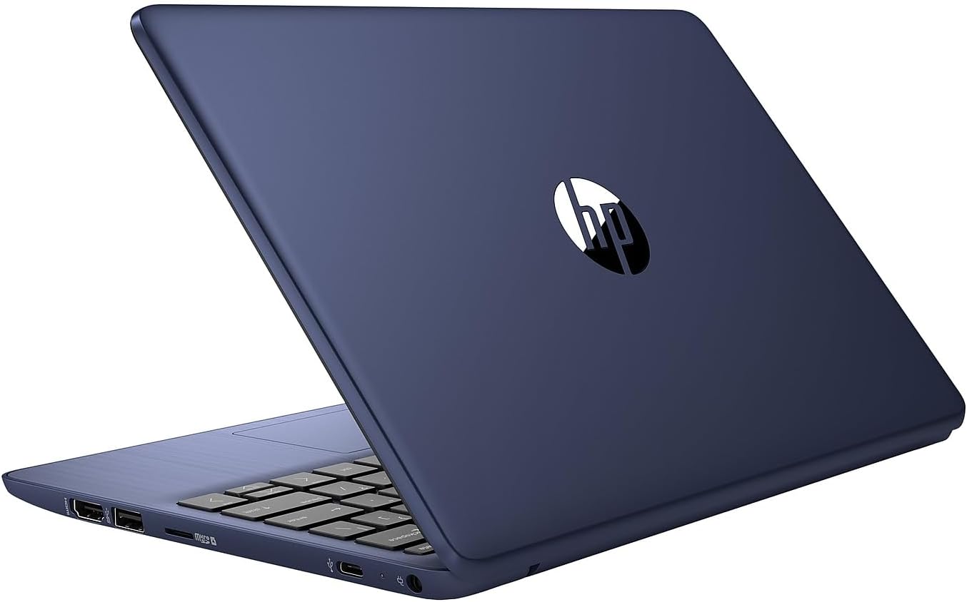 HP Stream 11' Laptop, Intel Celeron N4020, Intel UHD Graphics 600, 4 GB RAM, 64 GB SSD, Windows 11 Home in S Mode (11-ak0030nr, Royal Blue)