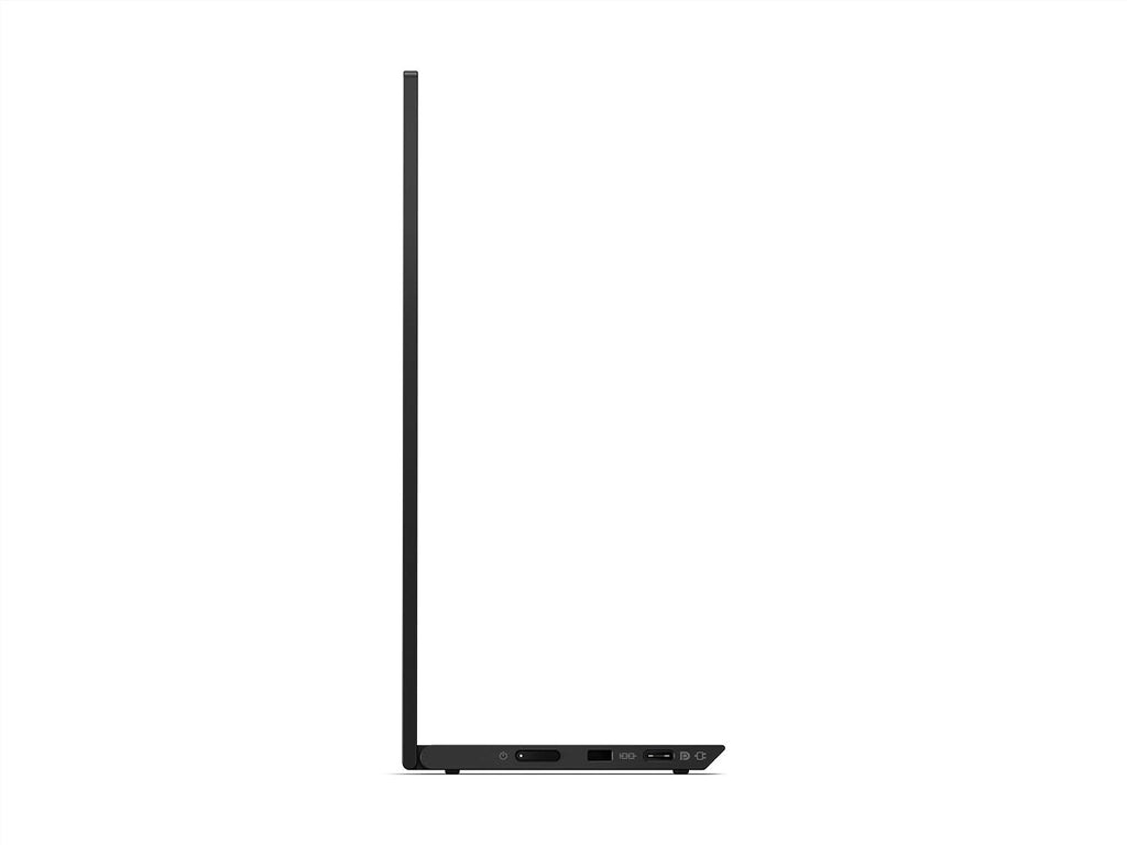 ThinkVision M14t USB-C Mobile Monitor with Touch Screen - Black