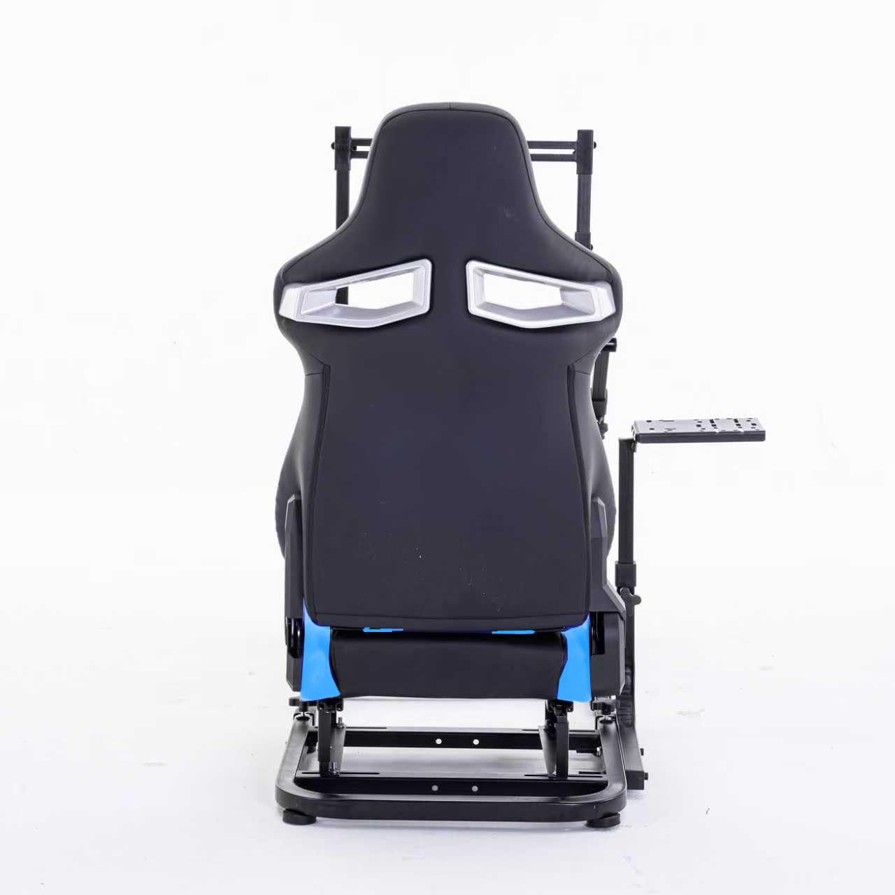 Runboll Racing Simulator Cockpit with Monitor Mount Fits for Logitech G923/G29/G920, Fanatec, Thrustmaster, and PXN, Adjustable Driving Simulators Without Handbrake, Pedals, Shift and Monitor