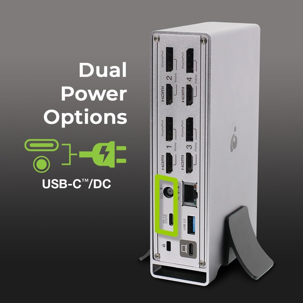 IOGEAR Dock PRO Universal 4K Quad Docking Station