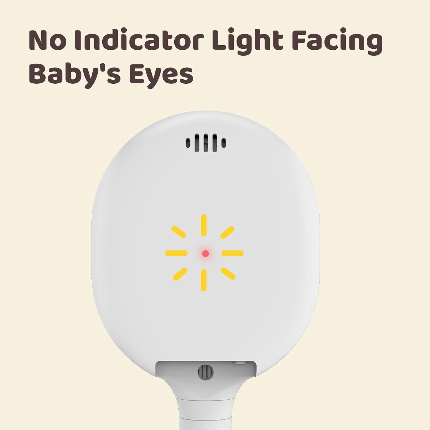 NETVUE Peekababy Smart WiFi Baby Monitor, 1080P FHD Camera and 5' HD IPS Display, Smart App, Two-Way Talk, Sound/Motion Detection and Notifications