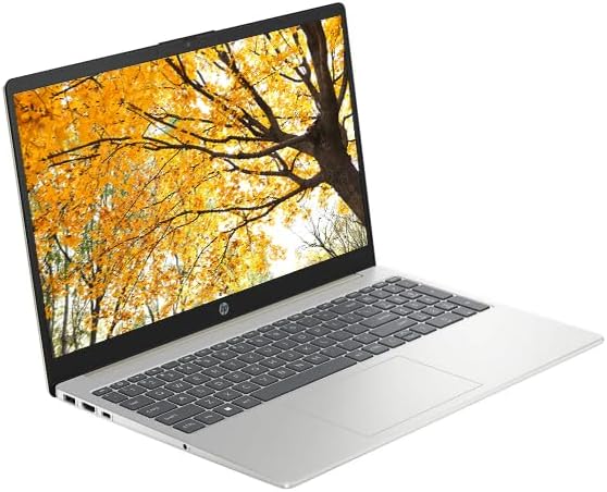 HP 2025 FHD IPS 15.5' Laptop, Ryzen 5 Processor Up to 4.20GHz, 8GB DDR4, 256GB SSD, Ultra-Fast WiFi 6, HDMI, Windows 11 (Renewed)