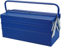 Portable Tool Box Toolbox Industrial Grade Thickened Toolbox Portable Household Toolbox Storage Box with Alloy Lock (Blue) Small Parts Box (Color : E)
