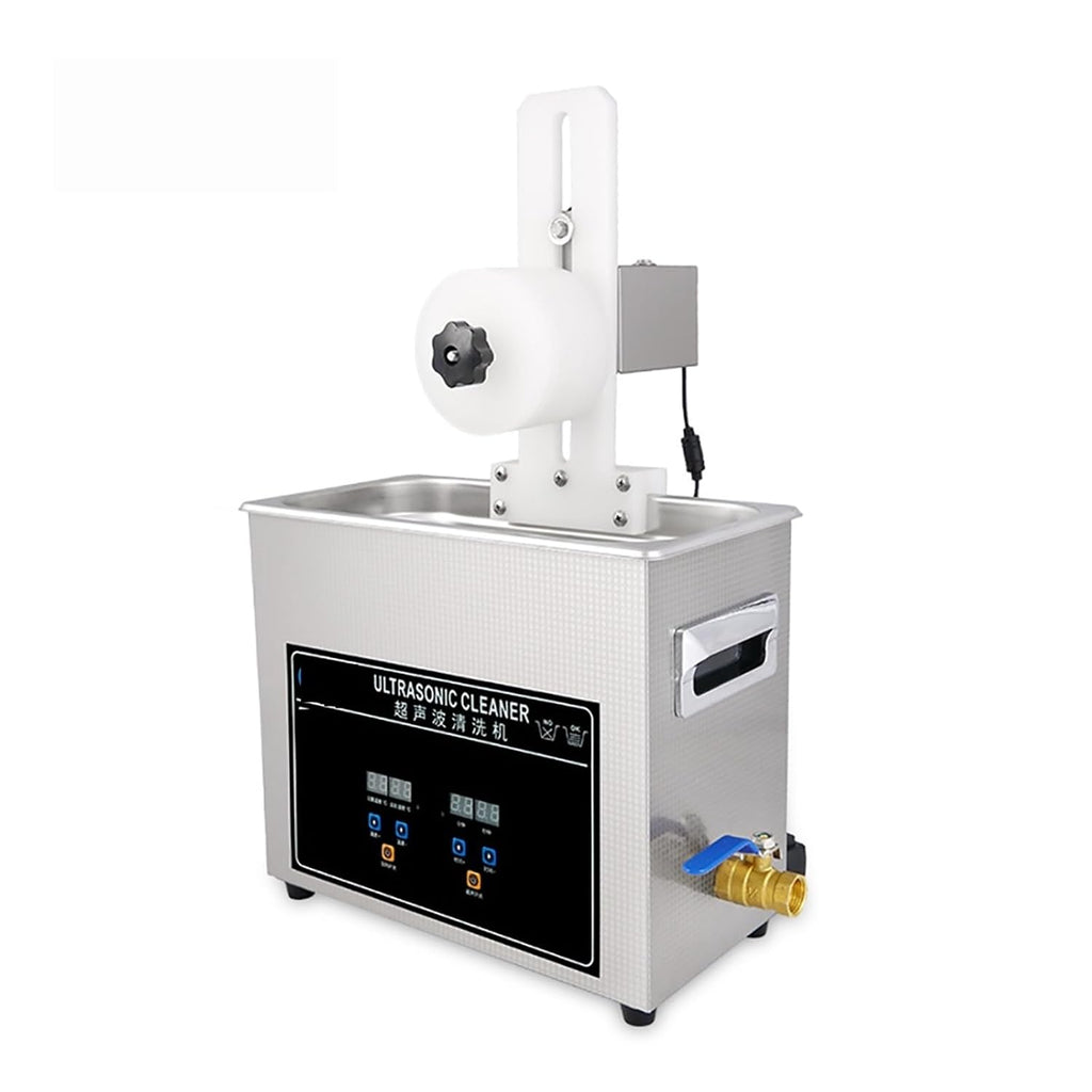 Ultrasonic Cleaners, 40KHZ 6.5L Vinyl Record Ultrasonic Cleaning Machine Phonograph Disc Ultrasound Washing Machine Jewelry Hardware Cleaner