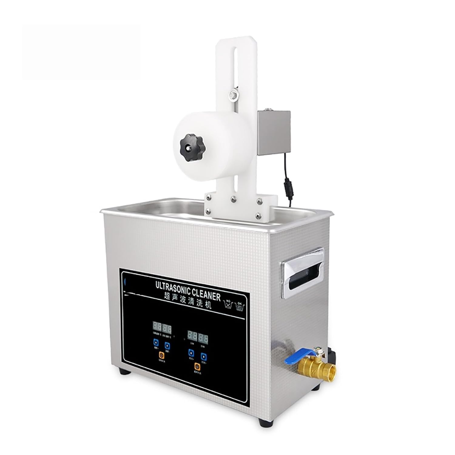 Ultrasonic Cleaners, 40KHZ 6.5L Vinyl Record Ultrasonic Cleaning Machine Phonograph Disc Ultrasound Washing Machine Jewelry Hardware Cleaner