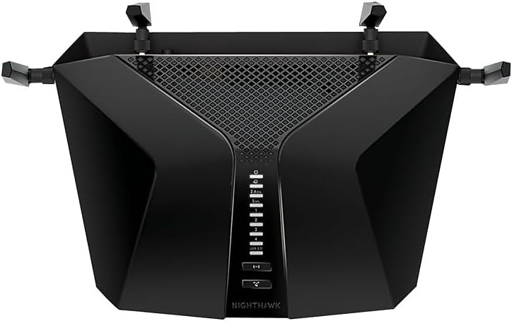 NETGEAR Nighthawk 6-Stream AX5400 WiFi 6 Router (RAX50) - AX5400 Dual Band Wireless Speed (Up to 5.4 Gbps) | 2,500 sq. ft. Coverage