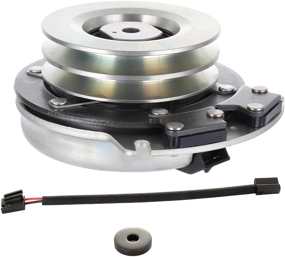 SCITOO New Electric Lawnmower, PTO Clutch Fit for Massey Ferguson/for Oregon/for Prime/for Rotary/for Sears Craftsman/for Snapper/for Stens/for Warner/for Woods