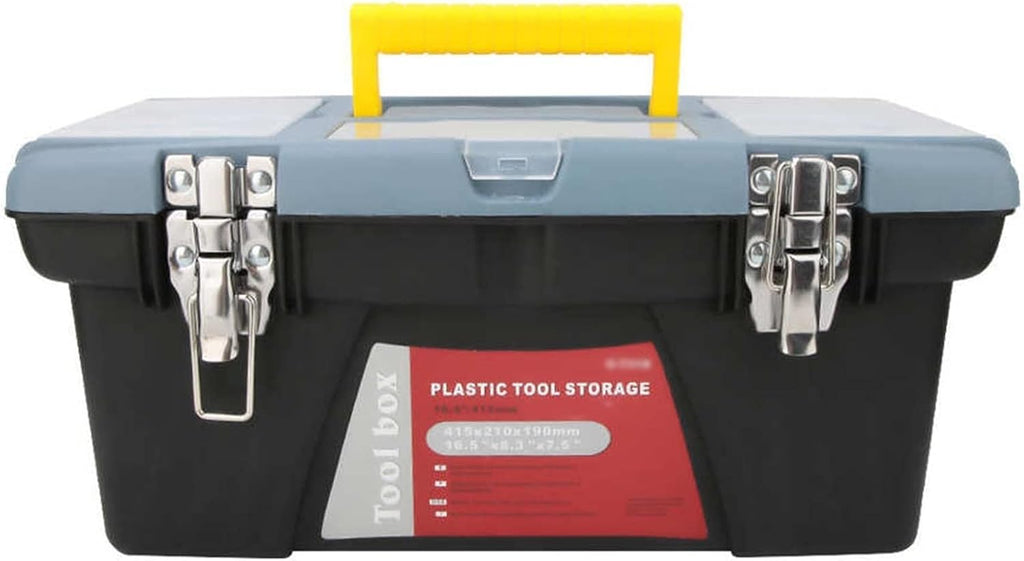 Portable Tool Box Portable Tool Box Organizers and Storage Hardware Repair Tools Container with Handle Household Tool Case Small Parts Box (Size : Large)