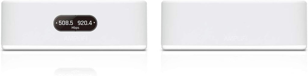 AmpliFi Instant Wifi System by Ubiquiti Labs, Seamless Whole Home Wireless Internet Coverage, Wifi Router & Mesh Point, 1 Gigabit Ethernet, 1 WAN Port, Ethernet Cable, Replaces Router & WiFi Extenders