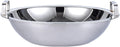 Hot Pot Stainless Steel Hot Saucepan Cooker Shabu Shabu Hot Pots for Induction Cooktop Gas Stove (Color : Silver Size : 34cm) (Silver 26cm)