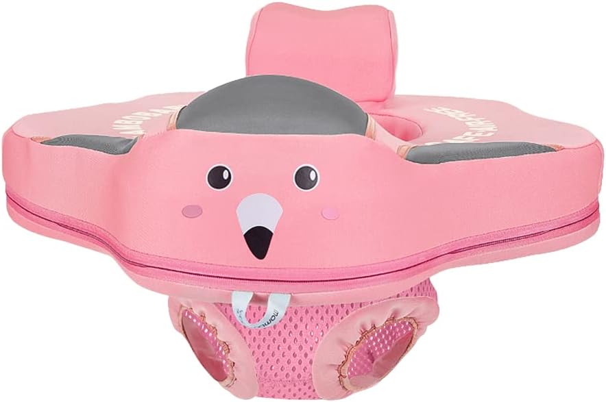 Non-Inflatable Baby Pool Seat Float - Safety Seat for 4-24 Months: Summer Swimming Buddy