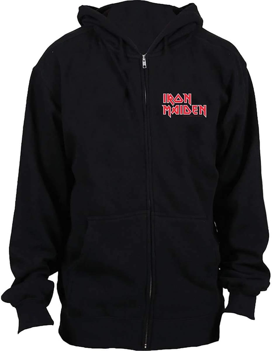 Rock Off officially licensed products Iron Maiden No Prayer for the Dying Official Unisex Hoodie Hooded Top