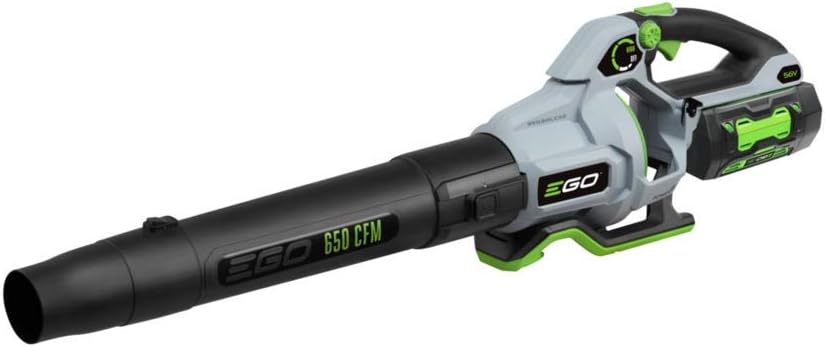 LB6504 650 CFM Variable-Speed 56-Volt Lithium-ion Cordless Leaf Blower 5.0Ah Battery & Affresh Washing Machine Cleaner, 6 Month Supply, Cleans Front Load and Top Load Washers