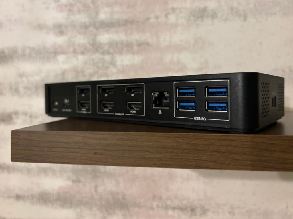 Boom ZYGO USB‑C/DisplayLink Docking Station – Triple 4K60 Display Hub, BYOM/Zoom/Teams Compatible, 96W Charging, Ethernet, 6 USB Ports, HDMI & DP, TAA Compliant