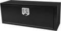 36 Inch Steel Underbody Truck Tool Box with T-Handle Lock, Heavy Duty Contractor Toolbox For Organization And Storage, Job Tool Chest, 36'x 12'x 14' inch Black
