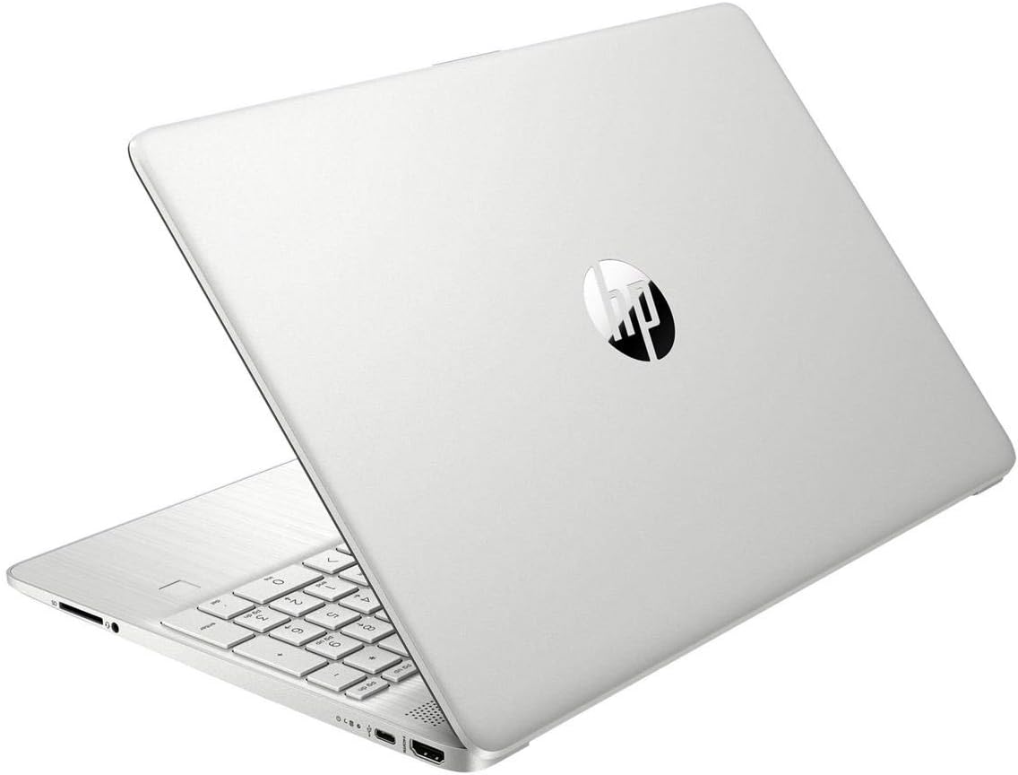 HP 15-inch Touchscreen Laptop, AMD Ryzen 3 3250U, 8 GB RAM, 256 GB SSD, Windows 10 Home in S Mode (15-ef1020nr, Natural Silver)