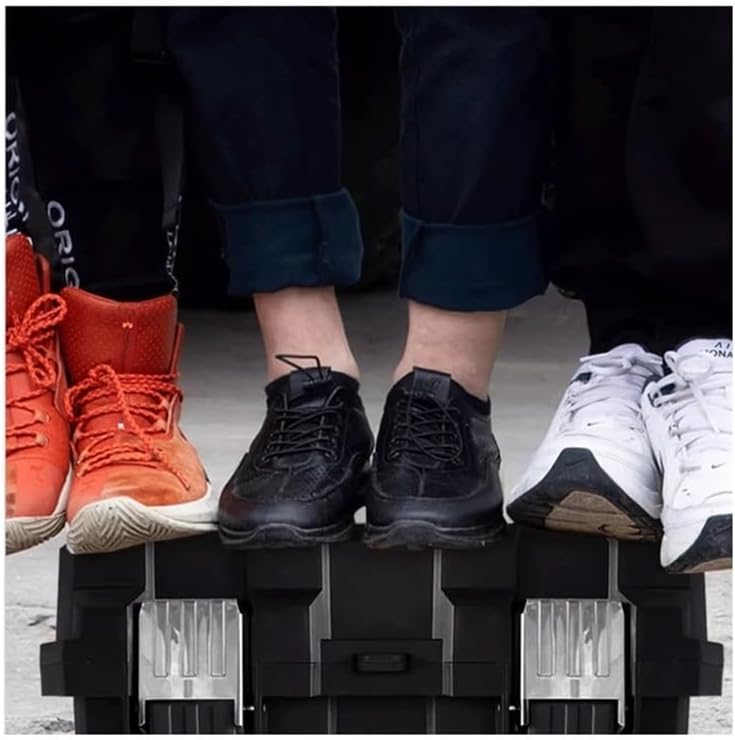 Tool Box Stainless Steel Hardware Tool Box Portable Outdoor Emergency Box Plumber and Electrician Thickened Repair Box Household Parts Storage Box Tool Storage