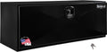 Buyers Products 1752810 Black Steel Pro Series Steel Underbody Truck Box, Toolbox for Utility Heavy Duty Work Vehicles 48x18x18 Inch, Toolbox for Utility Heavy Duty Work Vehicles