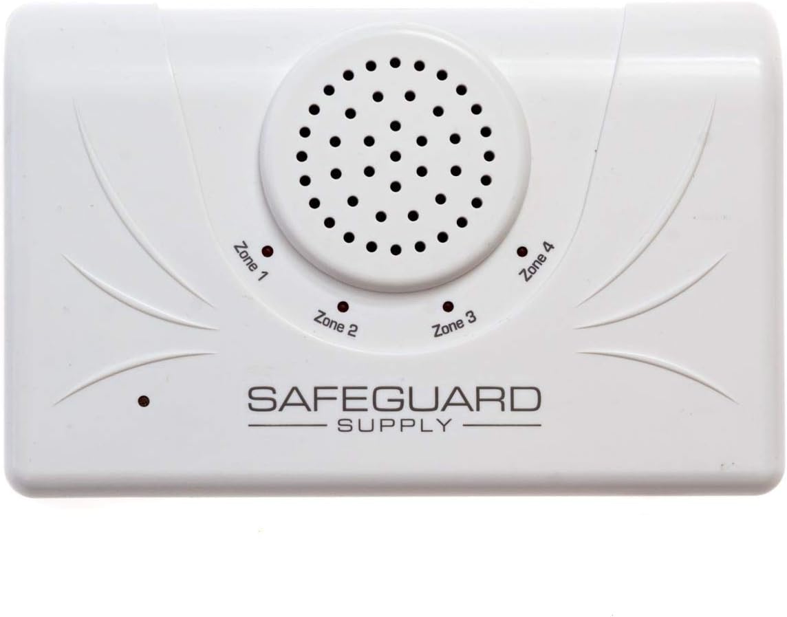 Extra Loud Doorbell- 120db Door Buzzer for Business Entry - Unique Loud Wireless Doorbell for Noisy or Large Areas - One Door Buzzer Entry System Kit Provides Complete Coverage