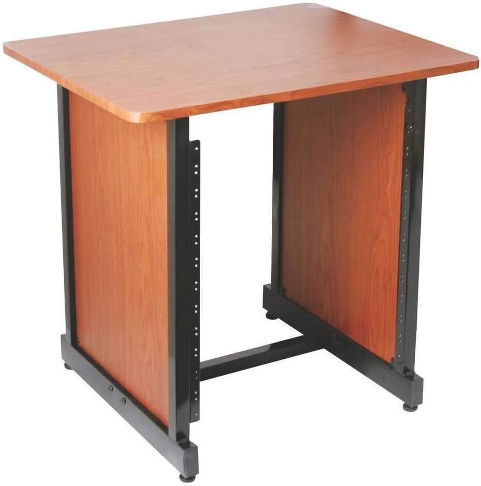 On-Stage On-Stage WS7500 Series Workstation Rack Cabinet, Rosewood