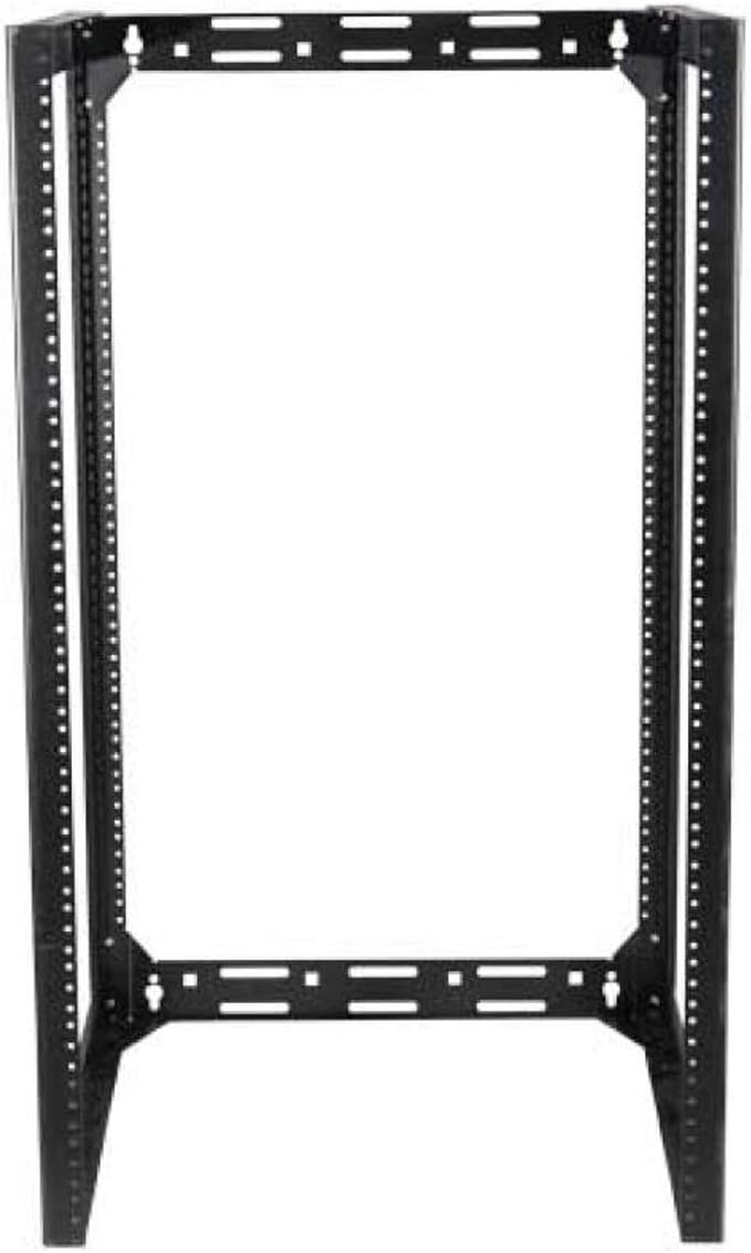 Sanus CFR1620-B1 Component Series 20U Stackable Skeleton Rack (35') Black