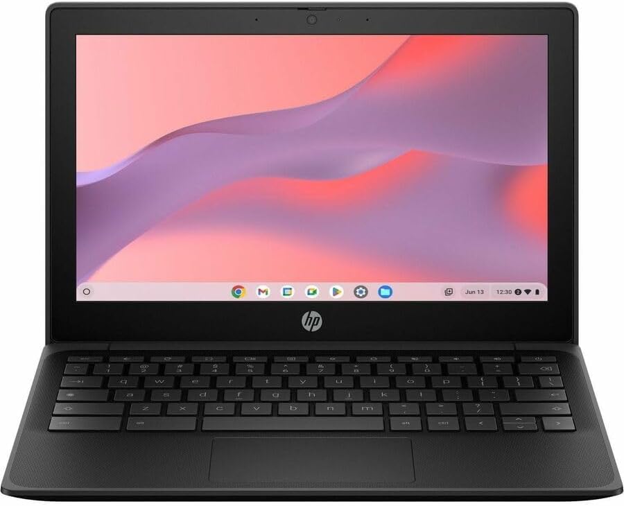 HP Fortis G1m 11.6' HD Rugged Clamshell Chromebook MediaTek CPU 4GB RAM 32GB Flash Memory Jet Black - MediaTek Octa-core (ARM Cortex A76 + Cortex A55) - 4 GB LPDDR4X RAM - 32 GB Flash Memory - 11.6' H
