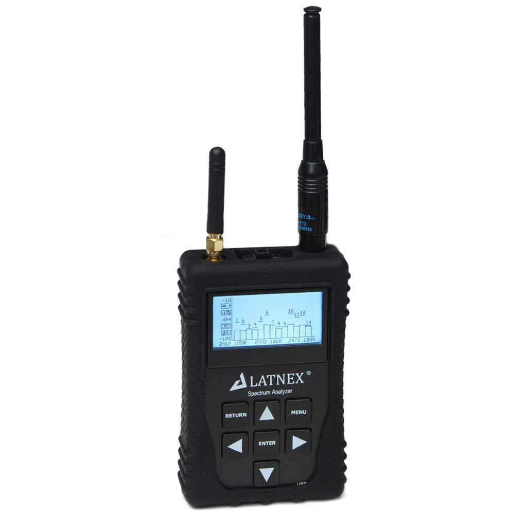 SPA-3G RF Explorer Spectrum Analyzer 3G Combo and WSUB1G Bands. Handheld Frequency Analyzer for Ham Radio, Wireless Devices, WiFi Networks, Audio Engineers (SPA-3G Up to 2.7GHz)