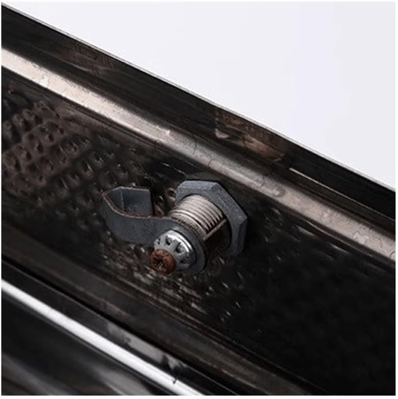 Storage Hardware Tool Box Stainless Steel Trunk Thickened Electrical Repair Box Motorcycle Trunk Electric Vehicle Motorcycle Storage Box for Garage