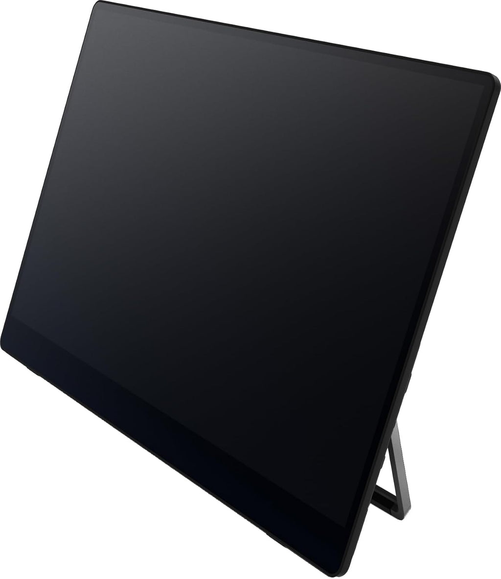 Ricoh 150BW Portable 15.6' Vivid OLED 350nit Lightweight Display Monitor and Touchscreen w/Dual Speakers, Wireless with Multicasting, Battery Powered - for Laptop, Desktop, Mac, PC