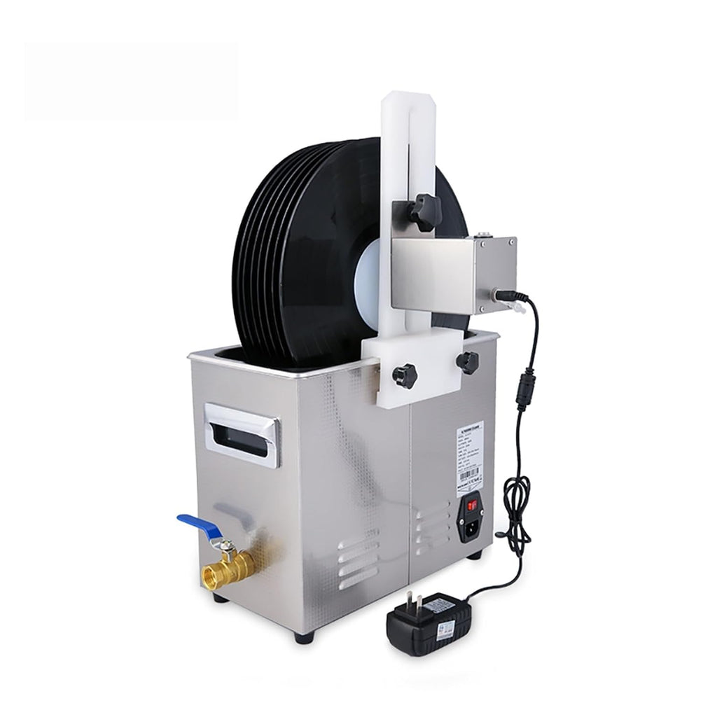 Ultrasonic Cleaners, 40KHZ 6.5L Vinyl Record Ultrasonic Cleaning Machine Phonograph Disc Ultrasound Washing Machine Jewelry Hardware Cleaner