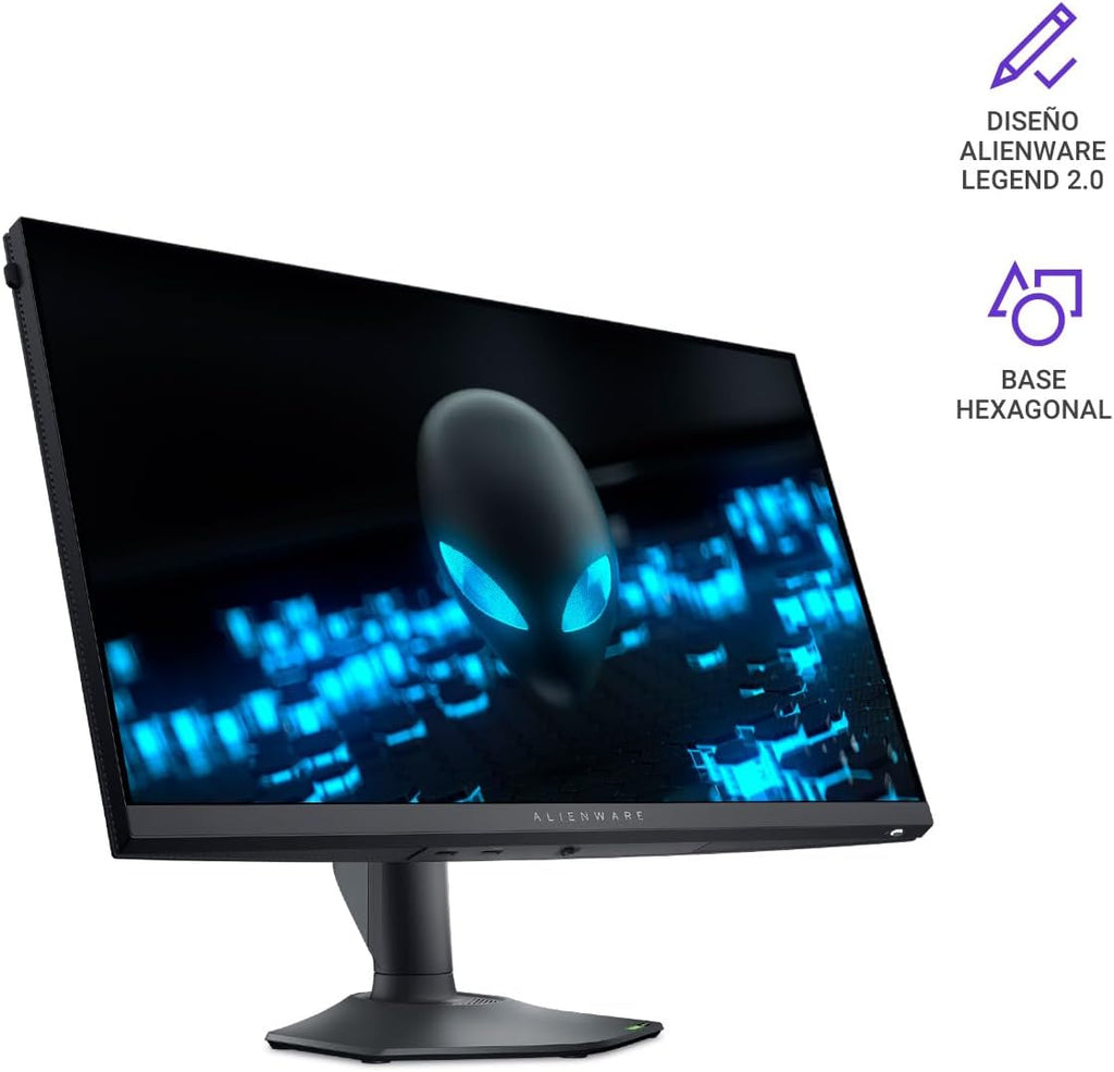 Alienware AW2724HF Gaming Monitor 27-in FHD 1920x1080 0.5Ms 360Hz Dislpay AMD Free-Sync Premium Technology HDMI/DisplayPort/USB 3.2 Connectivity Height/Pivot/Swivel/Tilt Adjustability Black (Renewed)