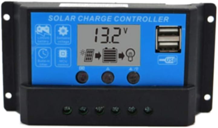 600W Wind-Solar Generator Kit: 400W Wind Turbine Generator & 2PCS 100W Solar Panels &500W Inverter (Peak 1000w) &Controller for RV, Camping, Boat, Caravans, Motorhome