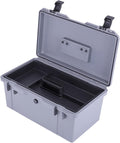 Portable Tool Box Portable Tool Box Organizer, Plastic Small Tool Box with Latch and Removable Tray, Lockable Tool Storage Box Small Parts Box (Size : 40 * 20 * 20cm)