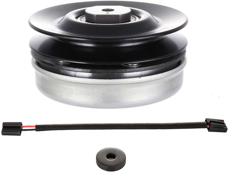 Electric PTO Clutch SCITOO TCA14535 Electric PTO Lawn Mower Clutch Compatible for Great Dane, for John Deere, for Landoll, for Lesco: TCA14535 / for Warner: 5219-32 / for Xtreme: X0353