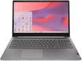 Lenovo IdeaPad 3i Chromebook 15.6' FHD Laptop, Intel Celeron N4500, 4GB Memory, 64GB eMMC, Chrome OS, Artic Grey, 82N4004NUS