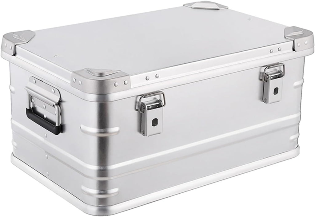Tool Box Metal Tool Box Aluminium Storage Box Professional Portable Storage Cabinet Workshop Toolbox Household Book Organiser Tool Storage(Medium)