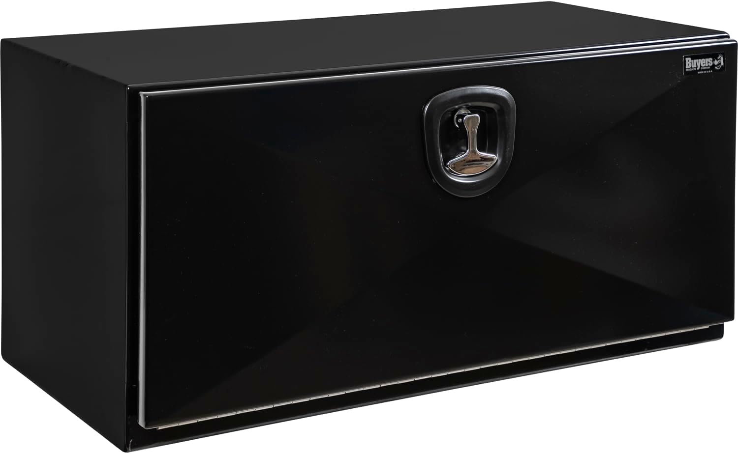 Buyers Products 1752800 Black Pro Series Steel Underbody Truck Box, 18x18x24 Inch, Durable Vehicle Tool Box For Storage and Organization