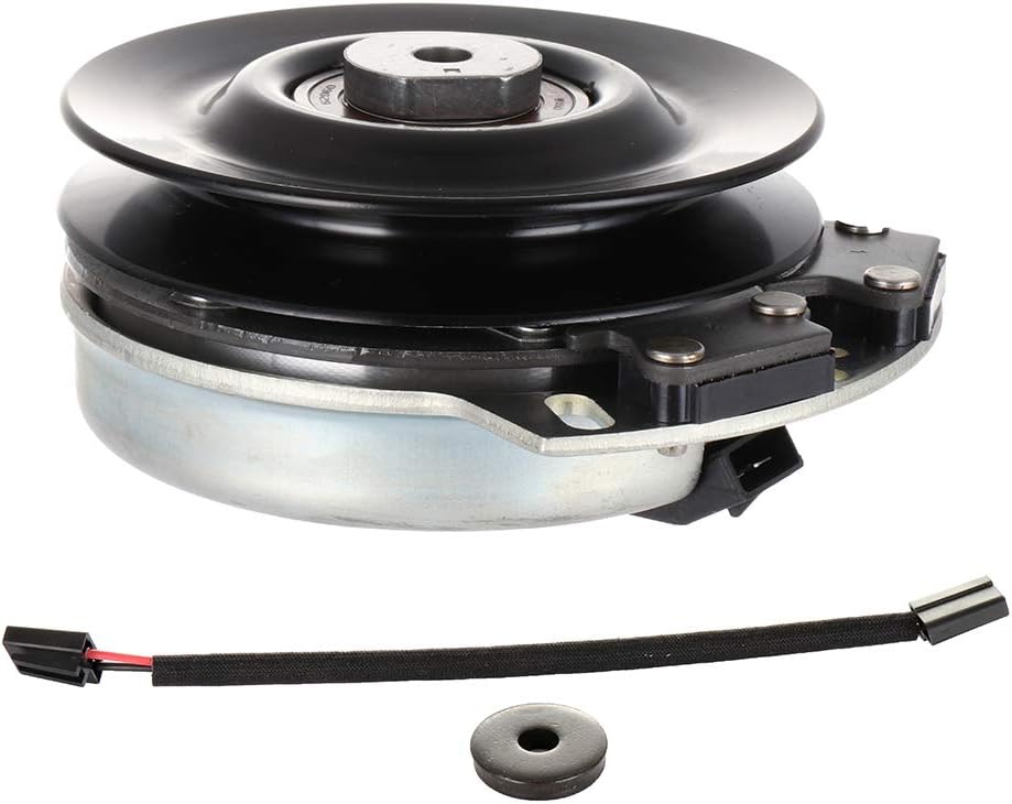 Electric PTO Clutch SCITOO AM141978 Electric PTO Lawn Mower Clutch Compatible for John Deere: AM141978 / for Warner: 5219-126 / for Xtreme: X033508