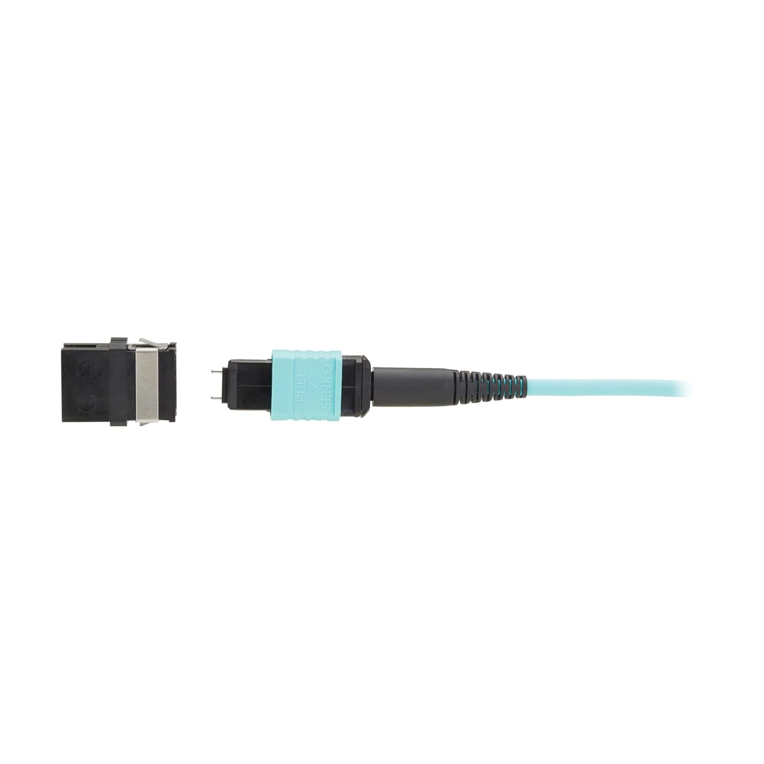 TRIPP LITE Eaton Series 8K Long DisplayPort Extension Over Fiber up to 328 Feet / 100 Meters, MPO Fiber Optic Cable Terminations, 8K@60Hz, LSZH Jacket, 1-Year Warranty (P580F-000)
