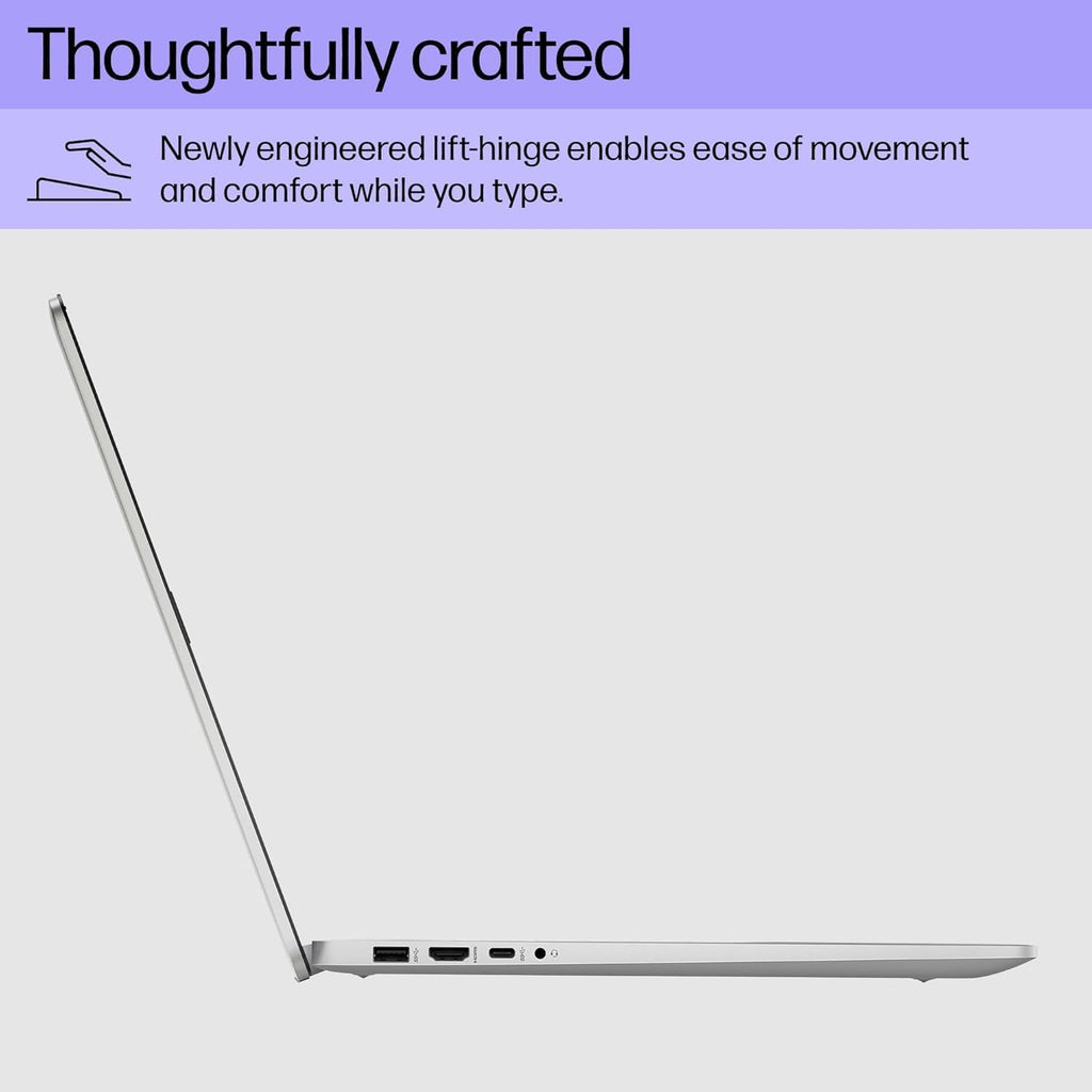 HP 17.3 inch Laptop with Office 365 for The Web, 32GB RAM, 512GB SSD Storage, Intel 13th 8 Cores i3 CPU (Beat 11th i5), 10 Key Number Pad, Windows 11, No Mouse
