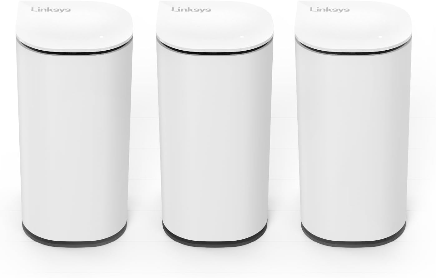 Linksys Velop Micro 7 Dual-Band BE5000 Wi-Fi 7 Mesh System | 4 WiFi Streams up to 5 Gbps | 6600 sq.ft. Coverage | Supports Internet Plans up to 2.5 Gbps | 3-Pack