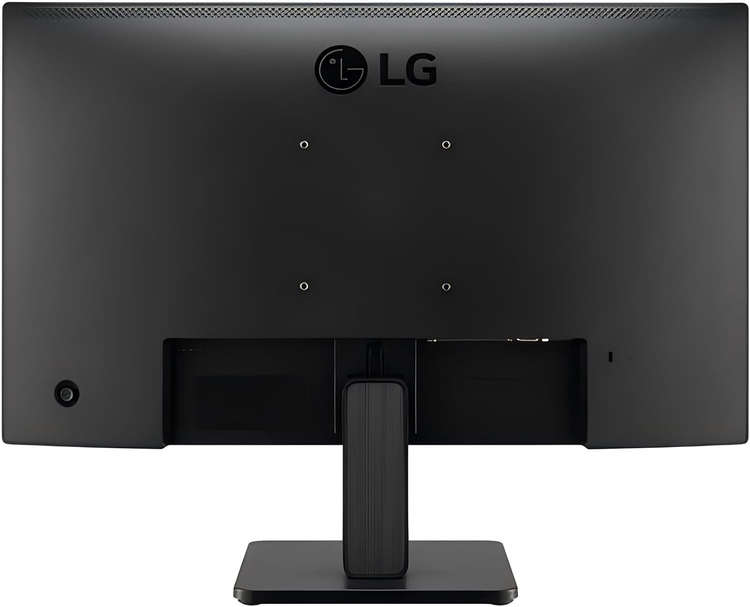LG 24 inch IPS LCD FHD (1920 x 1080) Monitor, 16:9-100Hz, AMD FreeSync, Tilt and VESA, Low Blue Light, Flicker Safe, HDMI & VGA, 5ms Response Time, Matte Black
