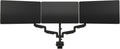 Vari Triple Monitor Arm - VariDesk 3 Computer Monitor Mount Accessory - VESA Compatible Stand with 180 Degree Adjustment - Heavy Duty Articulating Arm - Black